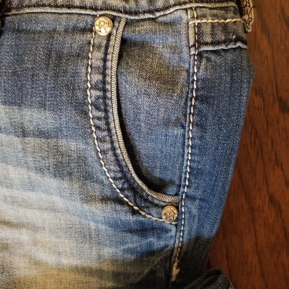 👖Wide Leg Designer Jeans👖 - Picture 4 of 4